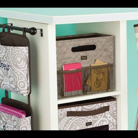 Thirty-one Oh-Snap Pockets 3 PCs Taupe Playful Parade - Picture 8 of 10